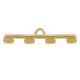 Cymbal ™ Terminal metálicos DQ Soros Iv para Miyuki Tila - Dorado